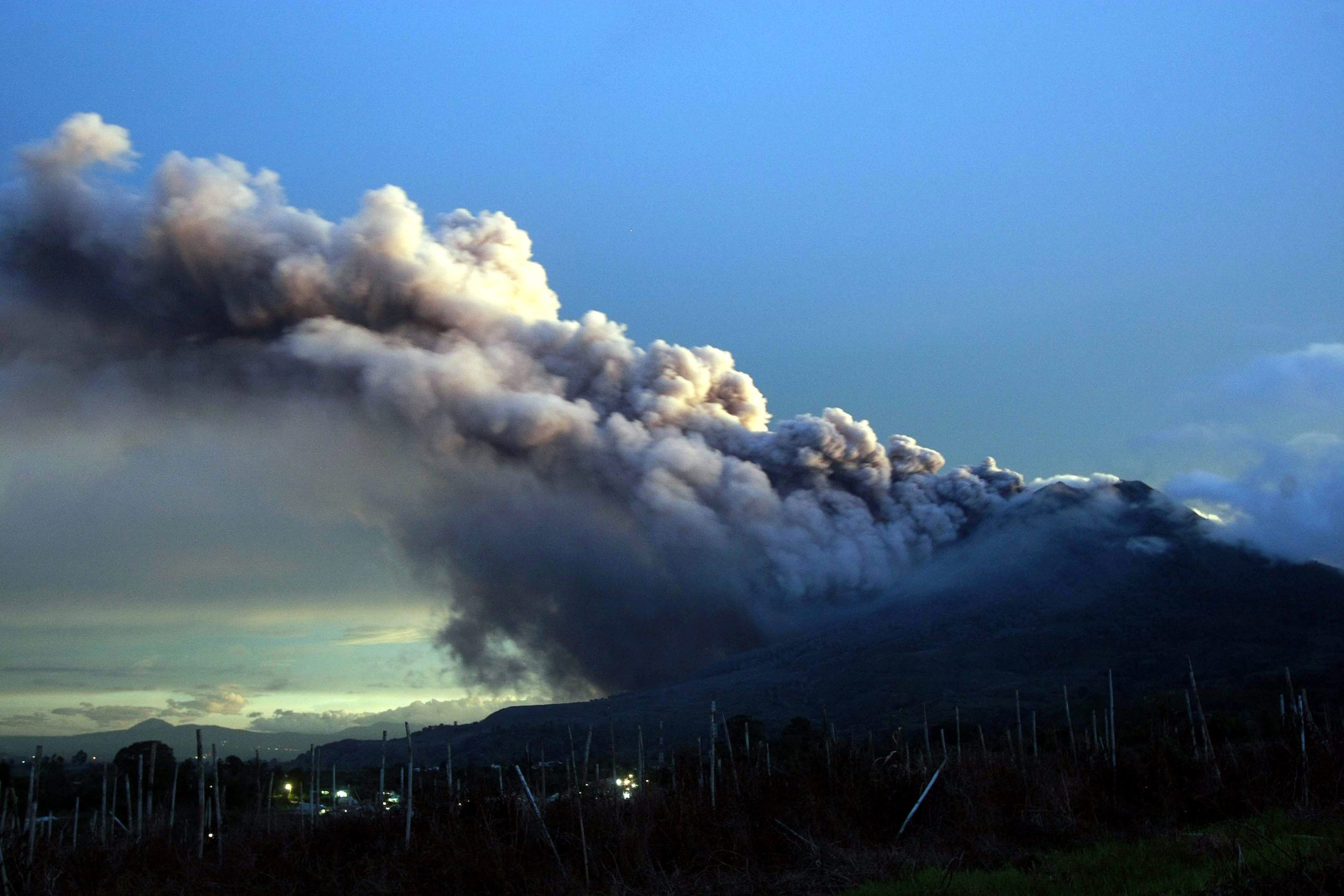 Thousands Affected by Respiratory Disease Following Mt. Sinabung Eruption | Volcano in Indonesia